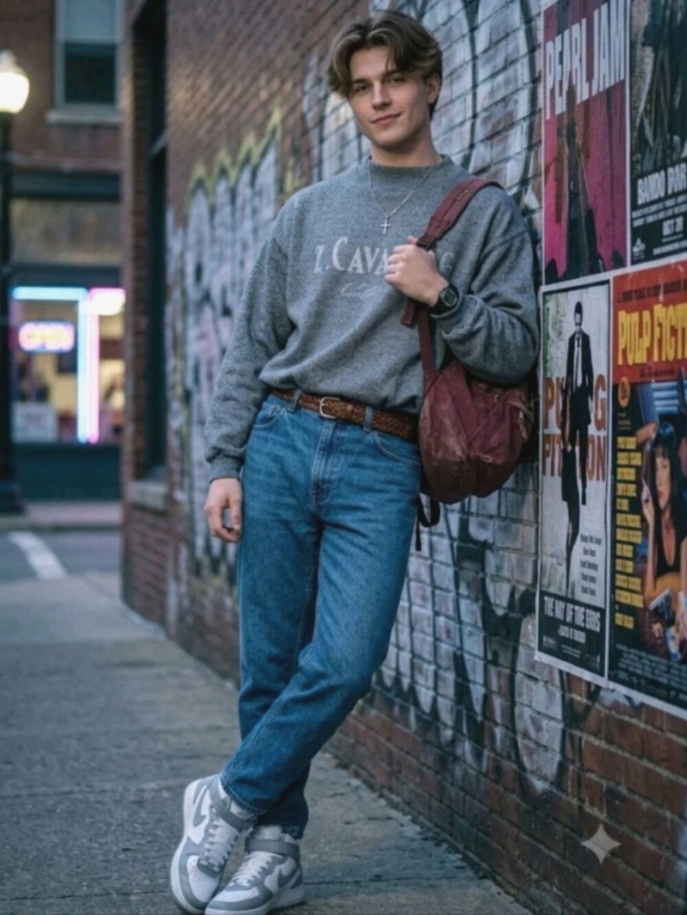 Z. Cacaricci Pullover Sweatshirt Sweater Mens M 90s Streetwear 80s #120t
